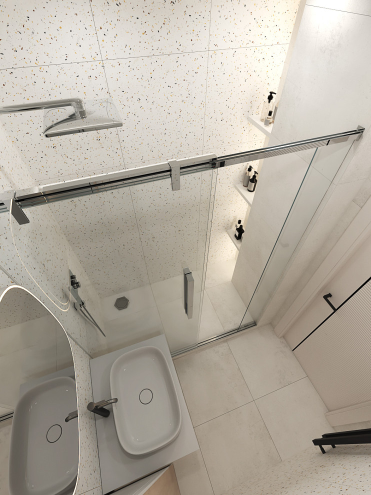 Геометрия комфорта. Квартира в современном стиле: 3-комнатная квартира 86 м2