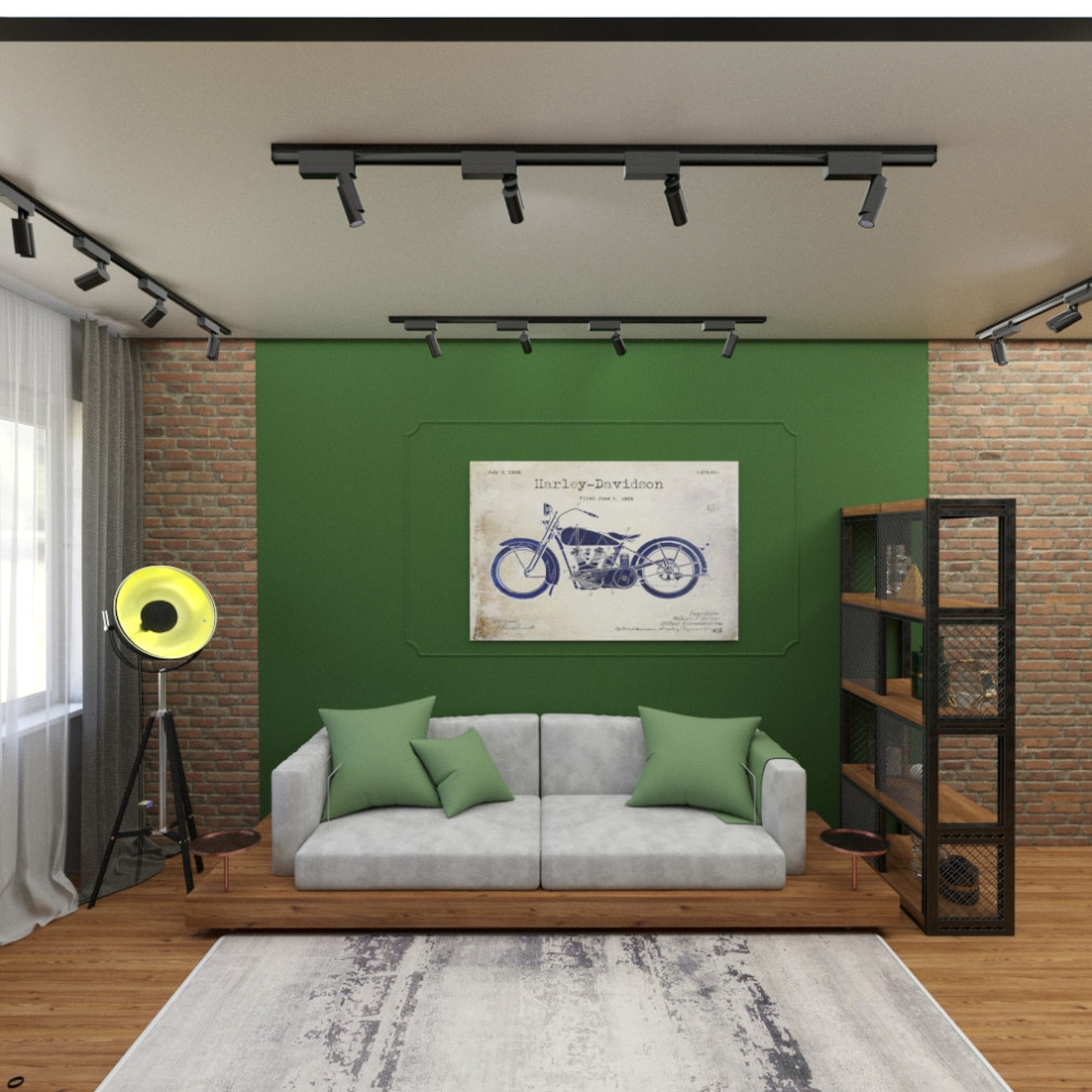 Дизайн-проект  1-й квартиры студии ЖК Европейский берег