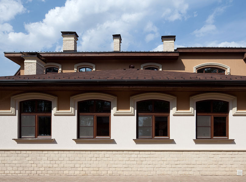 Загородный дом в стиле средиземноморской виллы