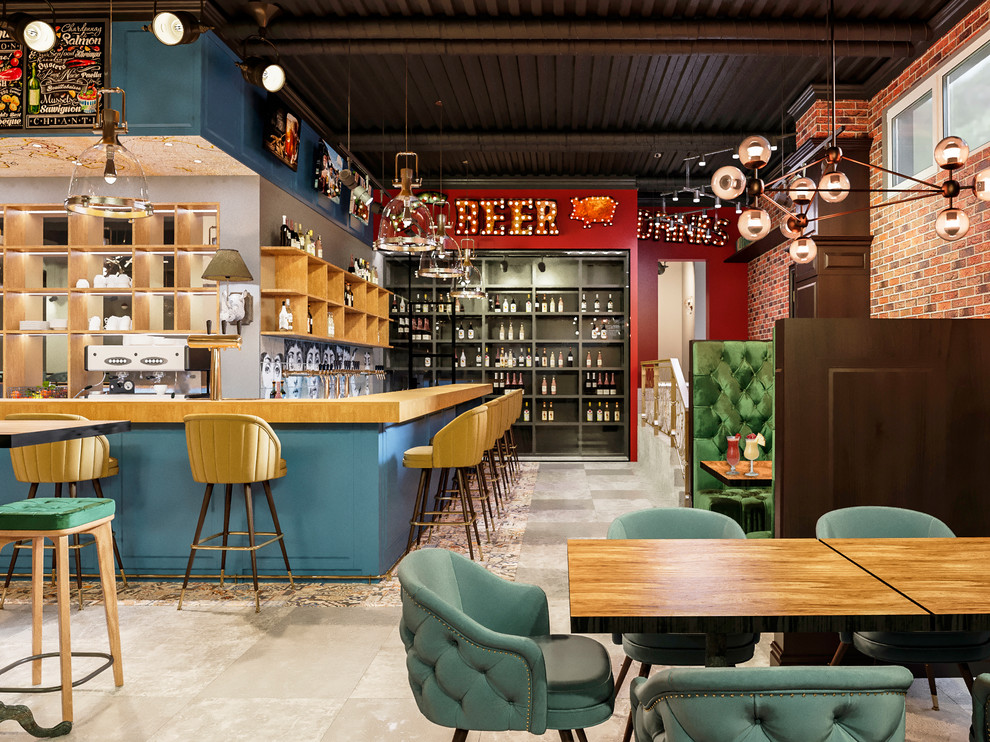 Обложка проекта: Интерьер бара