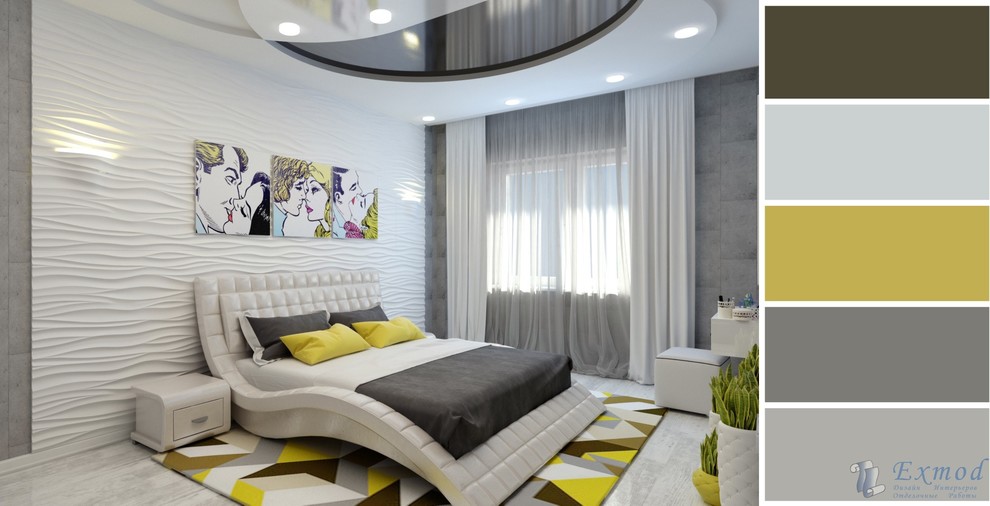 Обложка проекта: ДИЗАЙНЕРСКАЯ СПАЛЬНЯ