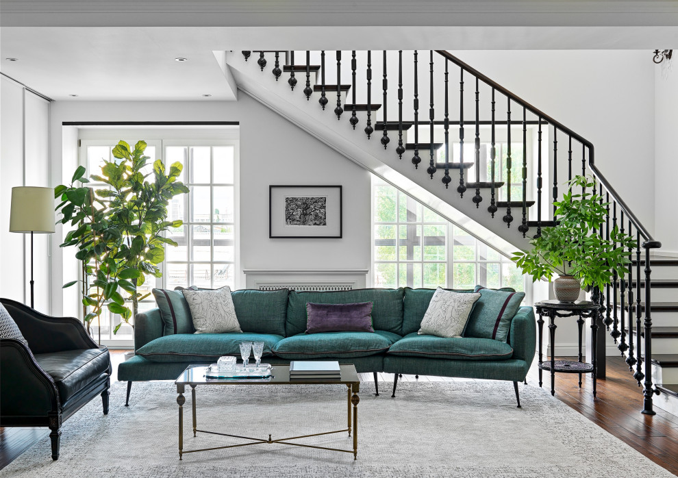 Двухуровневая квартира с мансардой во французском стиле