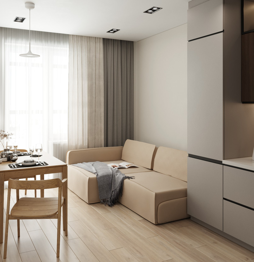 Обложка проекта: ЖК Ультра-Сити Современный с элементами Джапанди