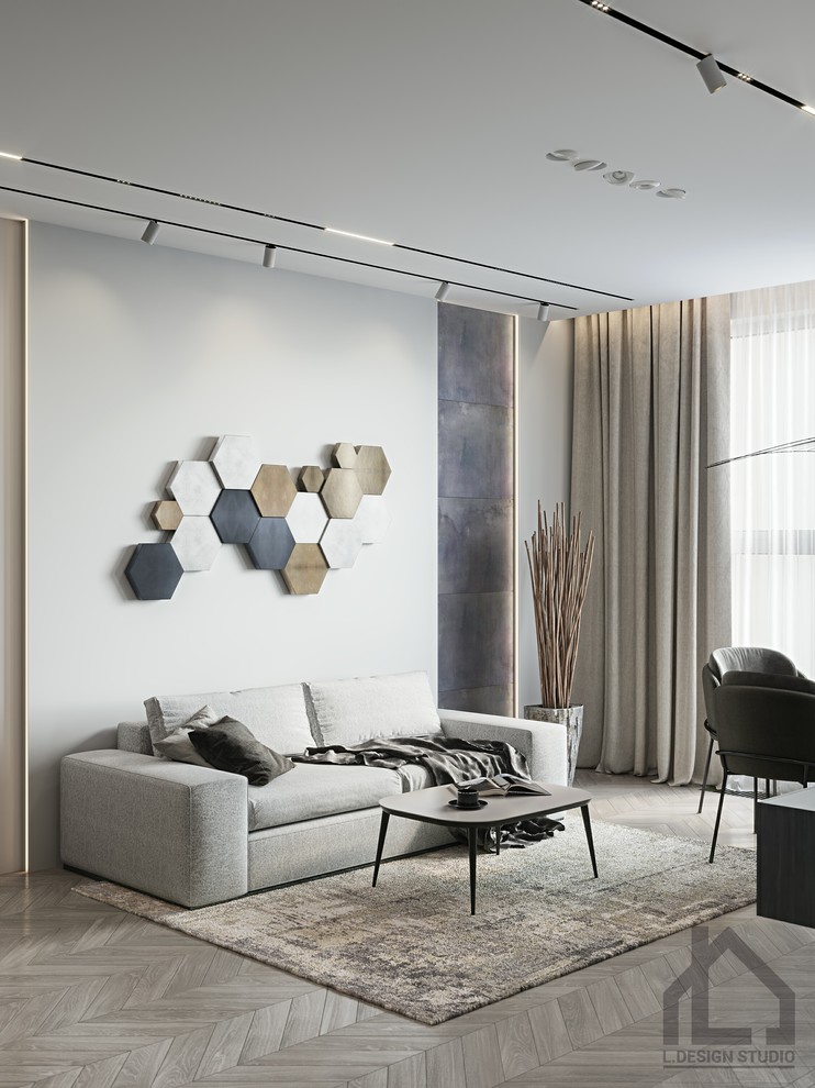 Обложка проекта: ЖК Лайнер, 50 кв. м