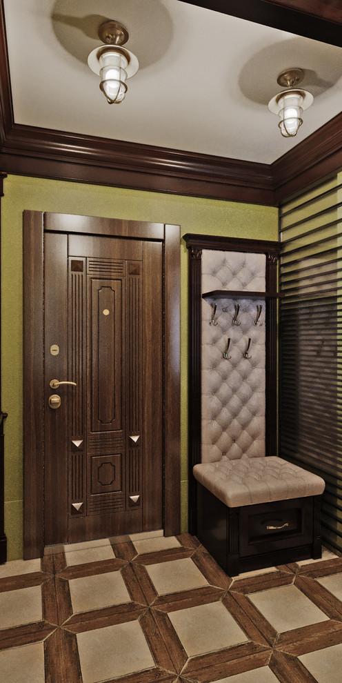 Квартира на Пулковском шоссе в стиле ирландского паба. 40 кв.м. Вариант 2.