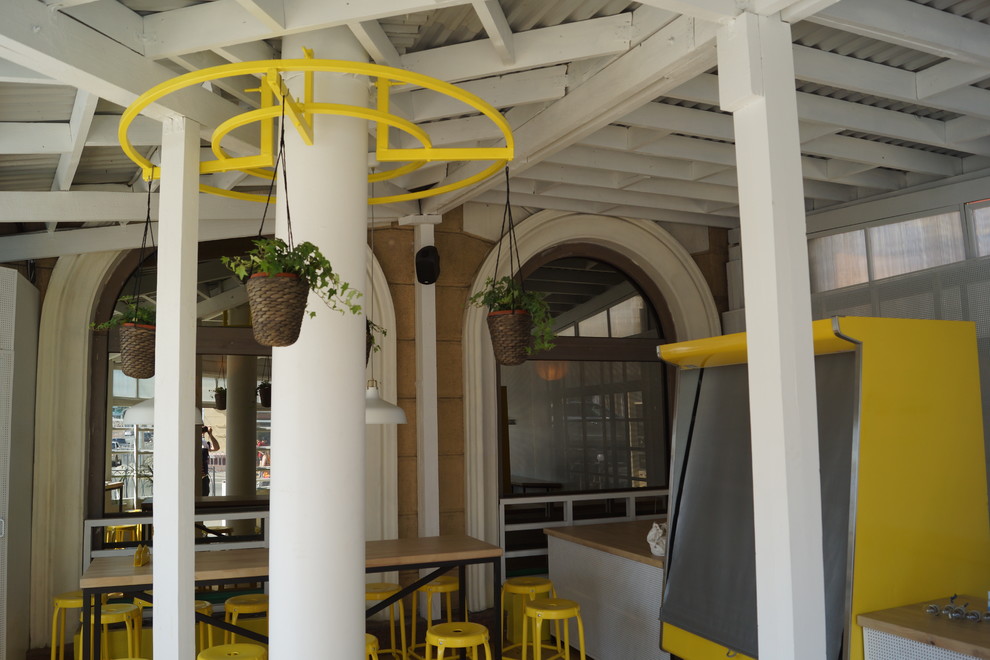 Ремонт помещения под летнее кафе быстрого питания "BANKA"