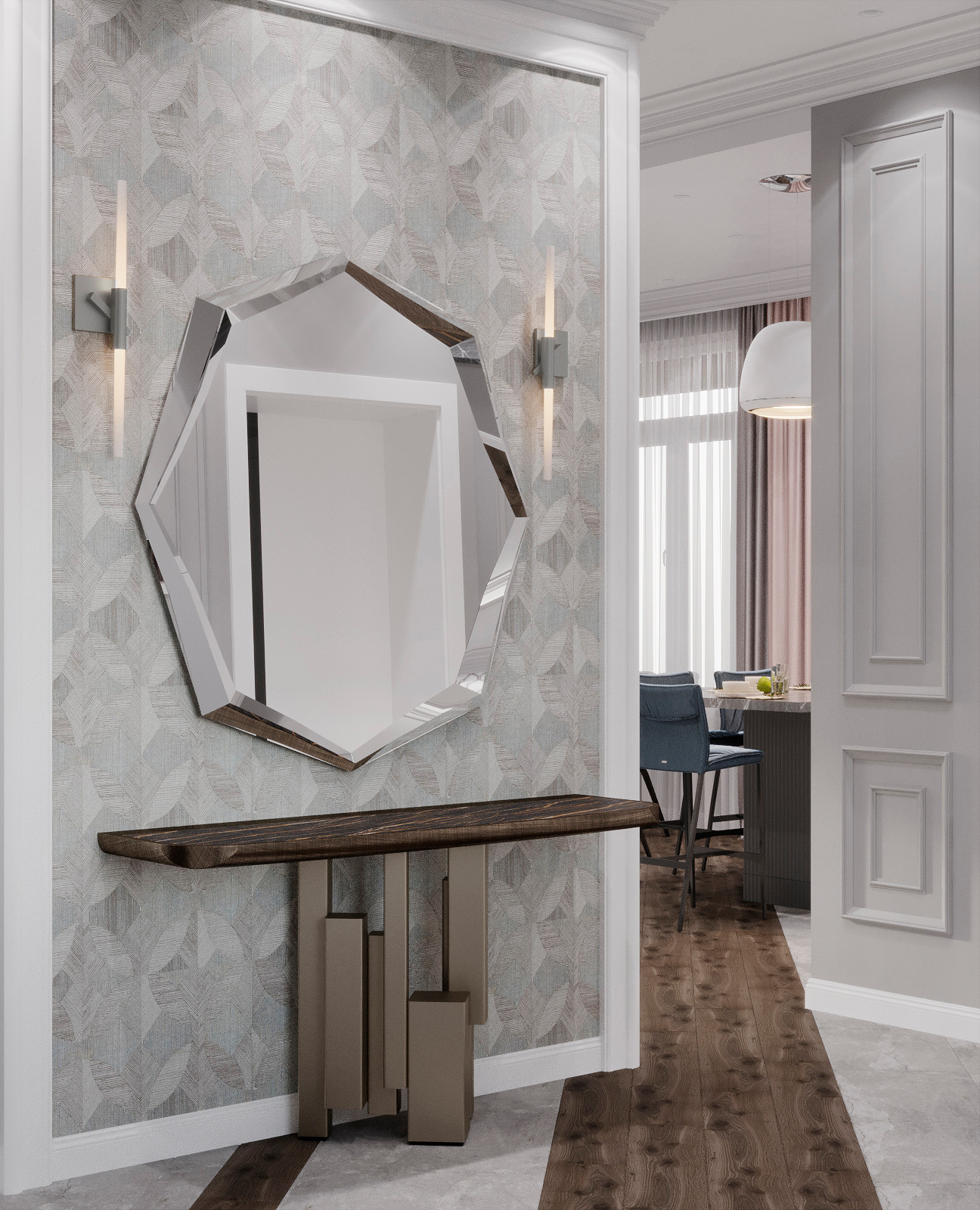 Дом в стиле эклектика для семьи трех поколений