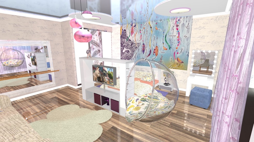 Дизайн решение детских комнат в жилых помещениях