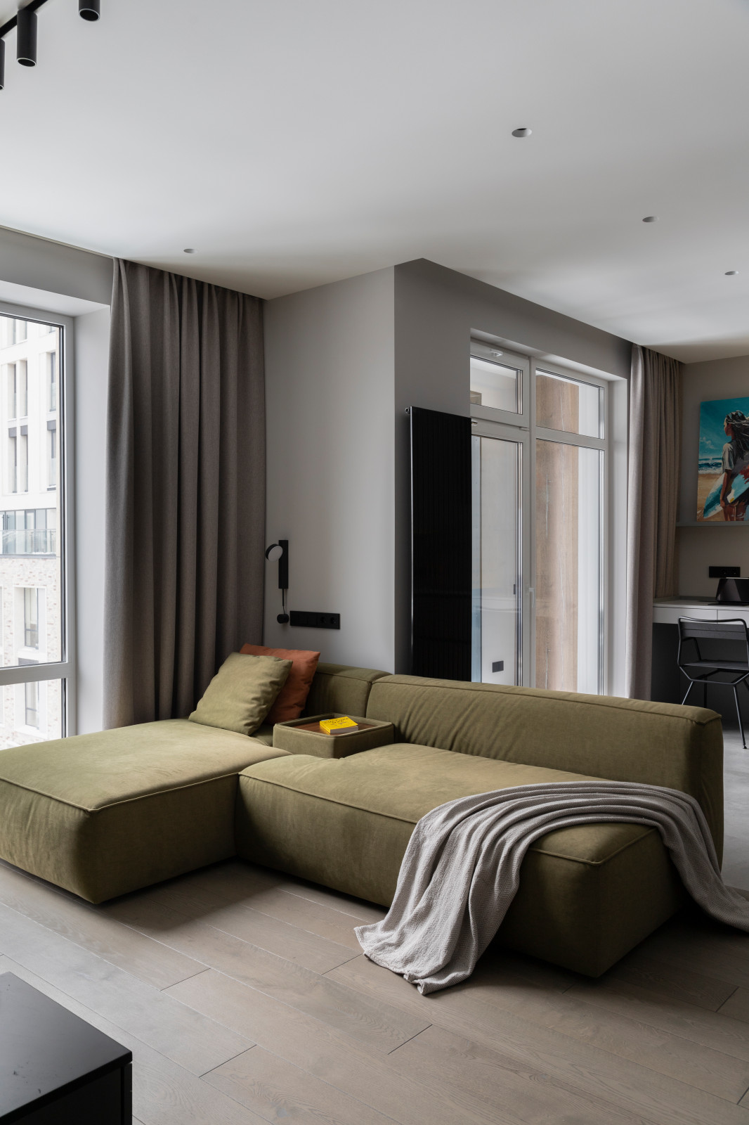 Квартира ЗИЛ. Дизайнер Павел и Светлана Алексеевы