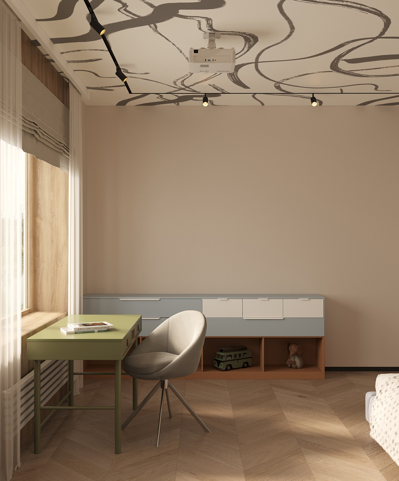 Просторная квартира для активной семьи с детьми