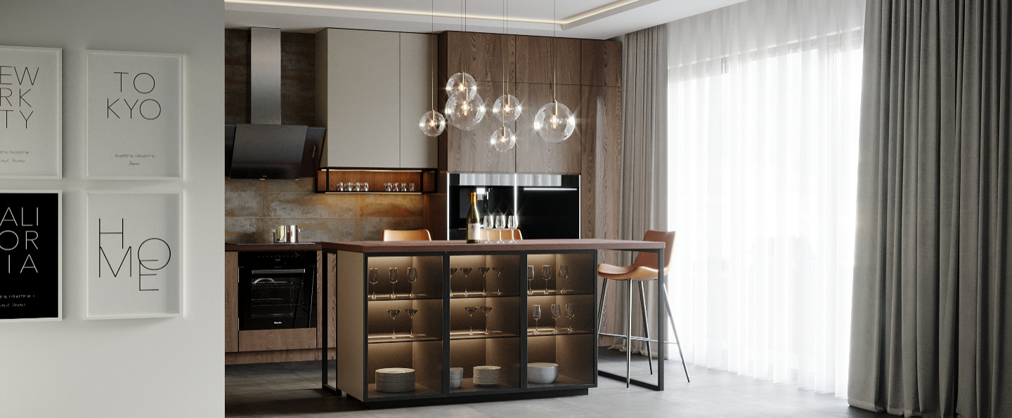 Обложка проекта: "Современная кухня"