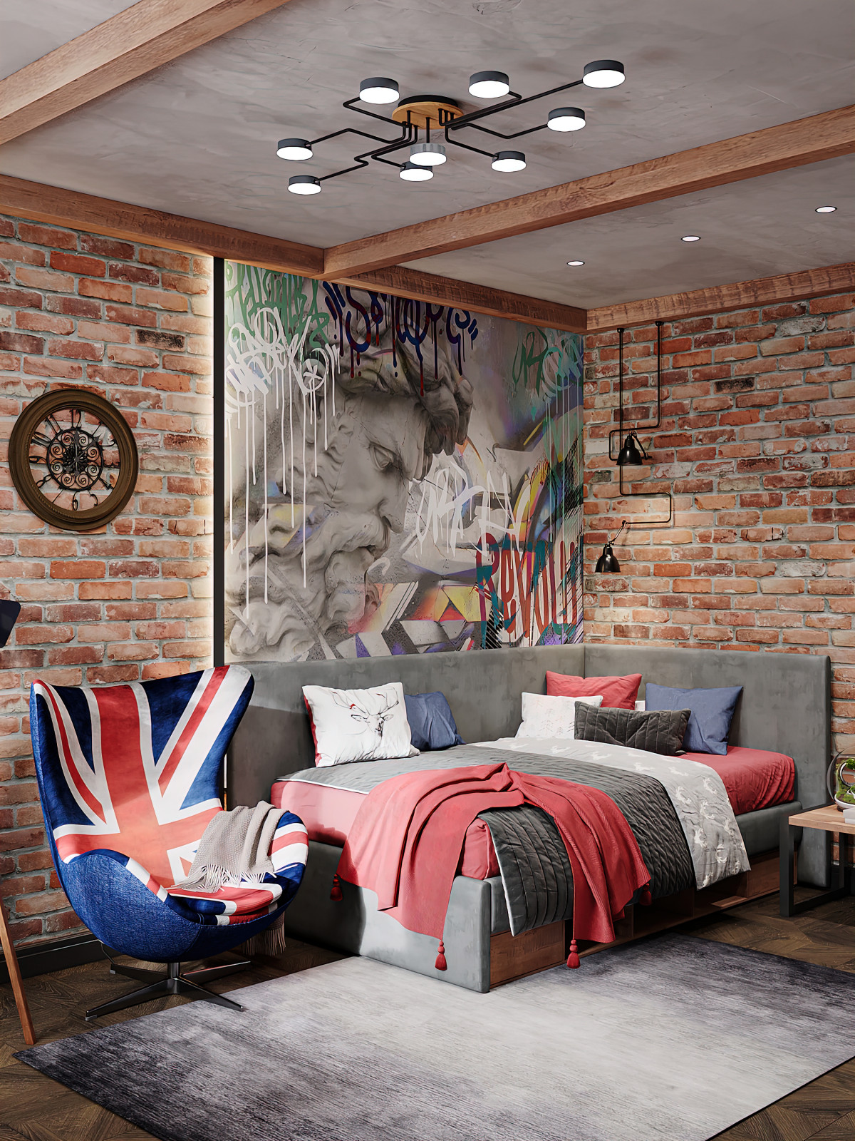 Квартира в английском стиле