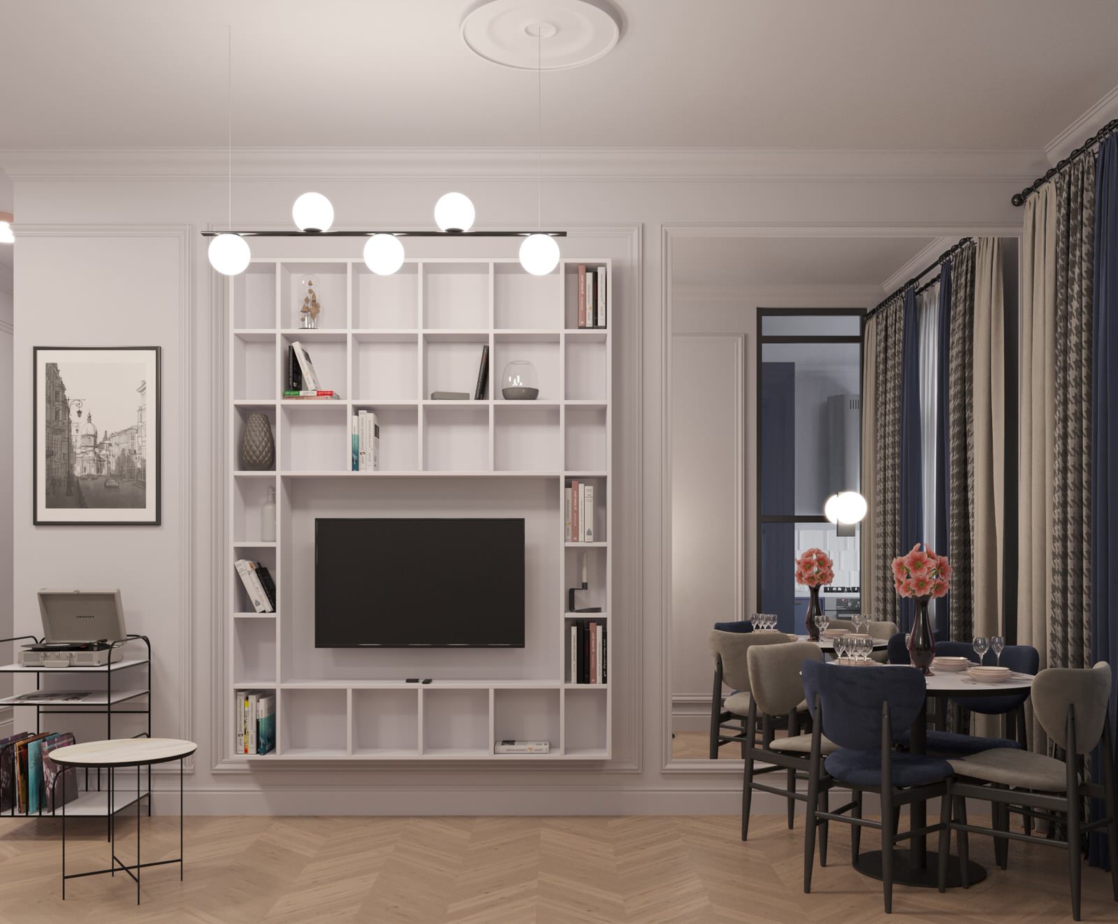 Дизайн-проект самой французской квартиры в Питере