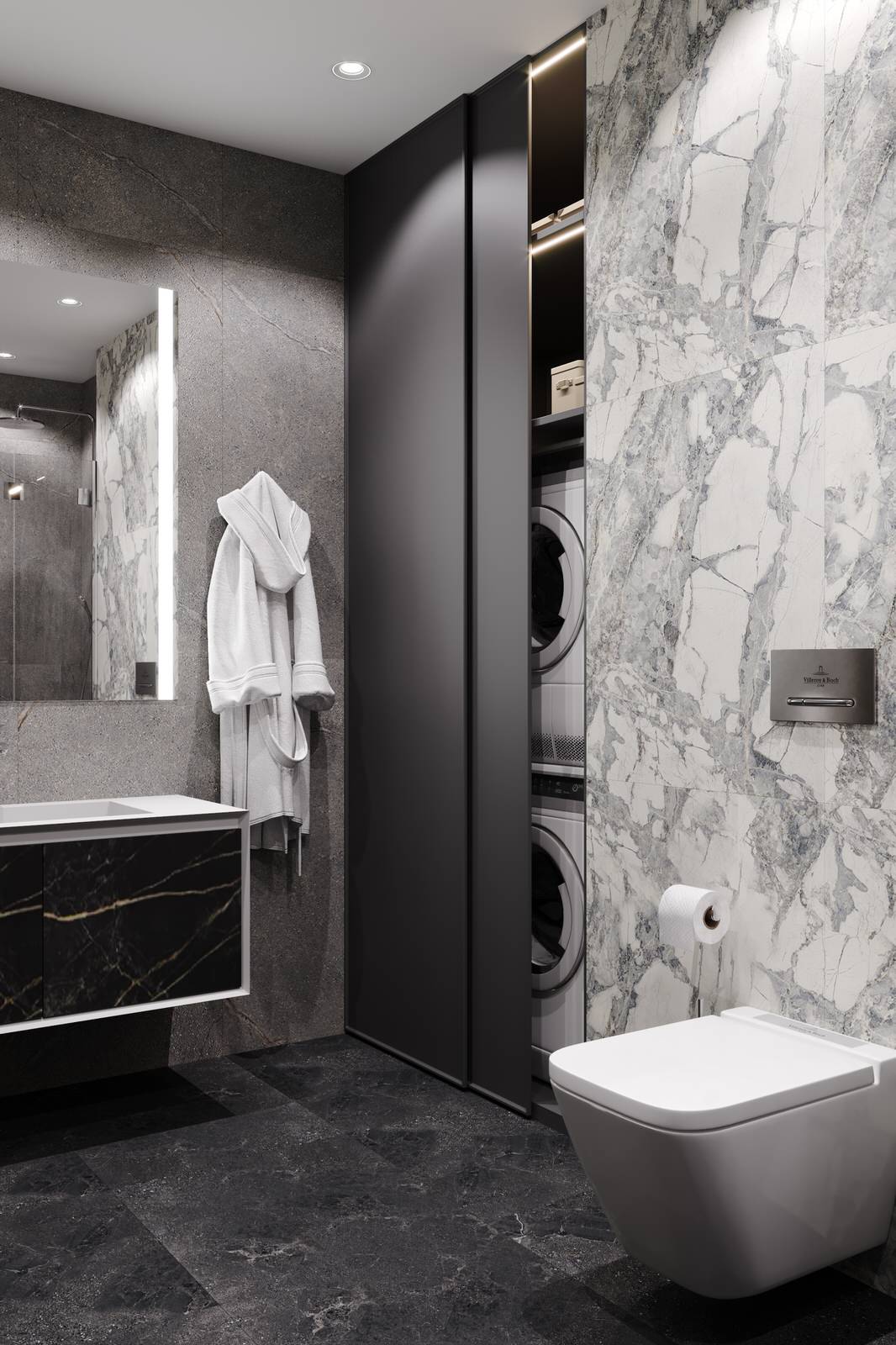 Квартира 102 кв. м. в современном стиле ЖК Life- Ботанический сад.