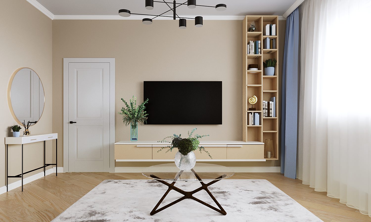 гостиная в современном стиле