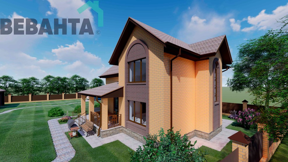 Загородный дом по проекту "Остин"