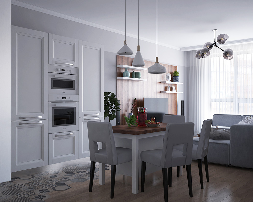 Лаконичная "трёшка" для современной семьи