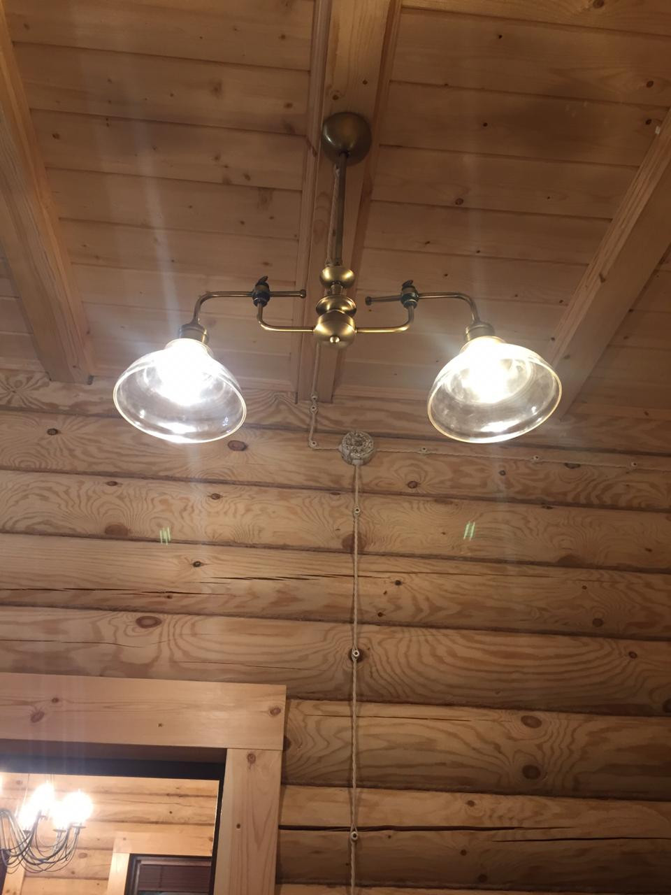 Монтаж электрики в ретро стиле