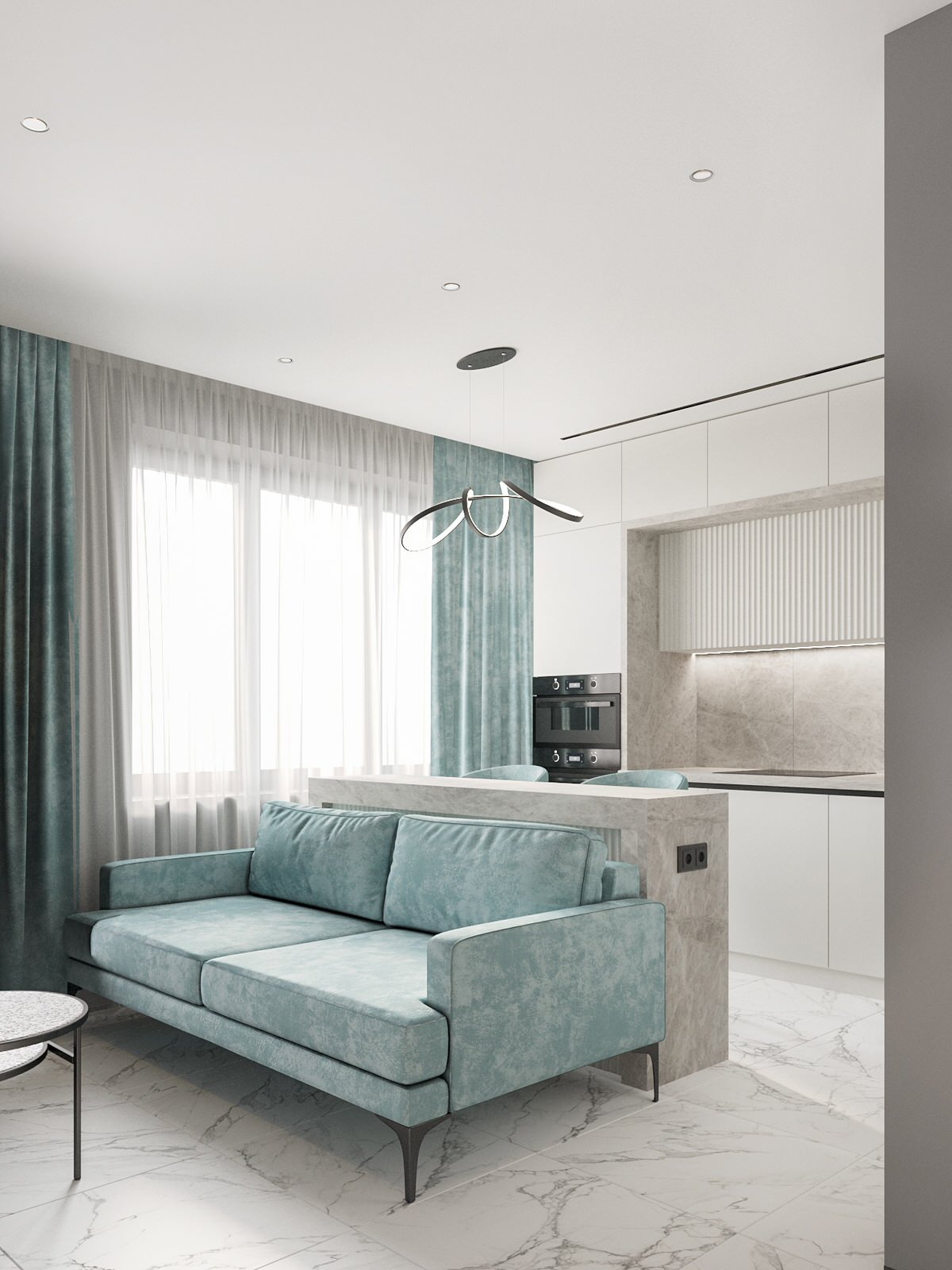 Дизайн - Кв. для молодой семьи блогеров-предпринимателей с двумя мальчиками