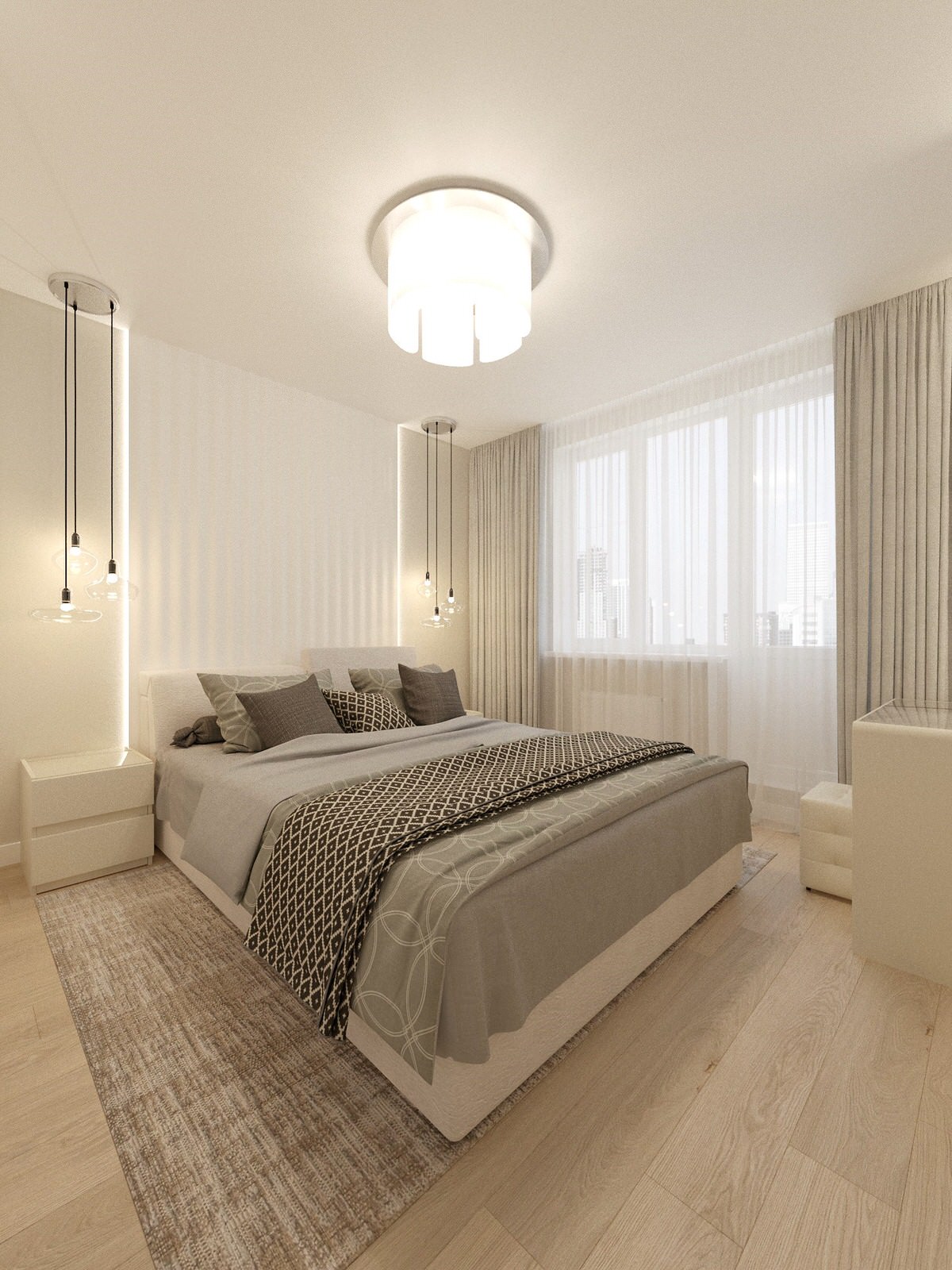 Трехкомнатная квартира.