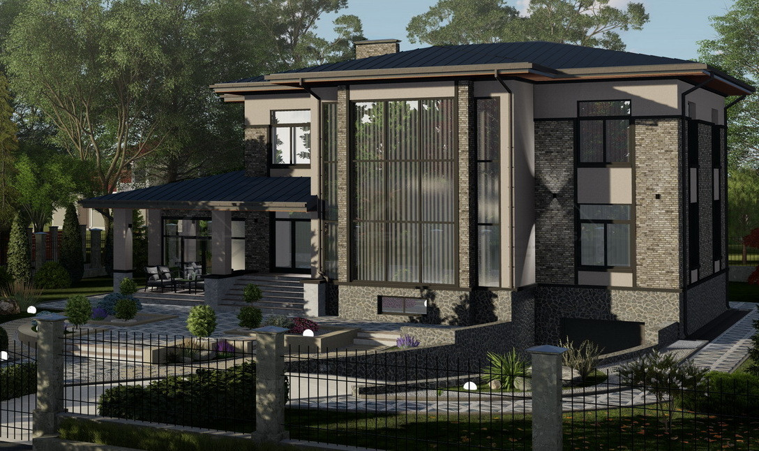 Несколько визуализаций наших проектов