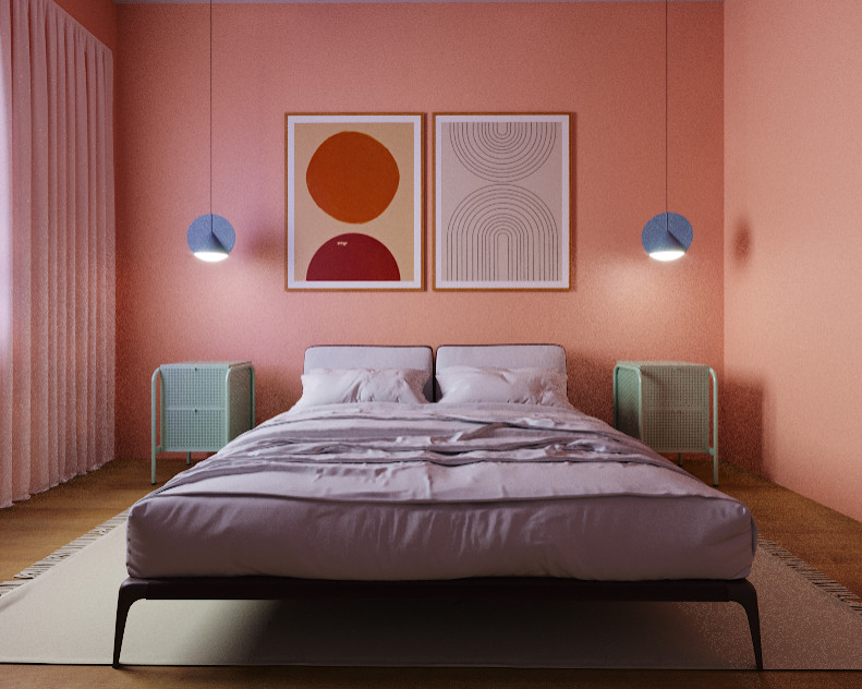 Обложка проекта: Дизайн спальной комнаты