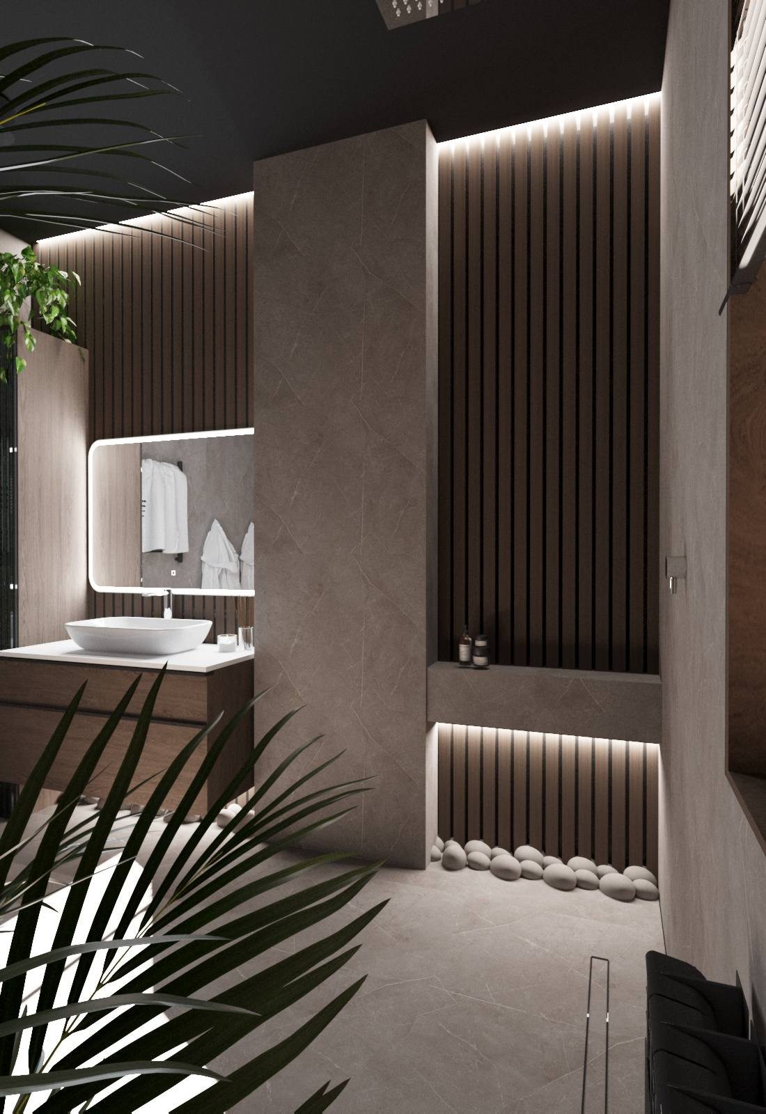 Коттедж на просеке