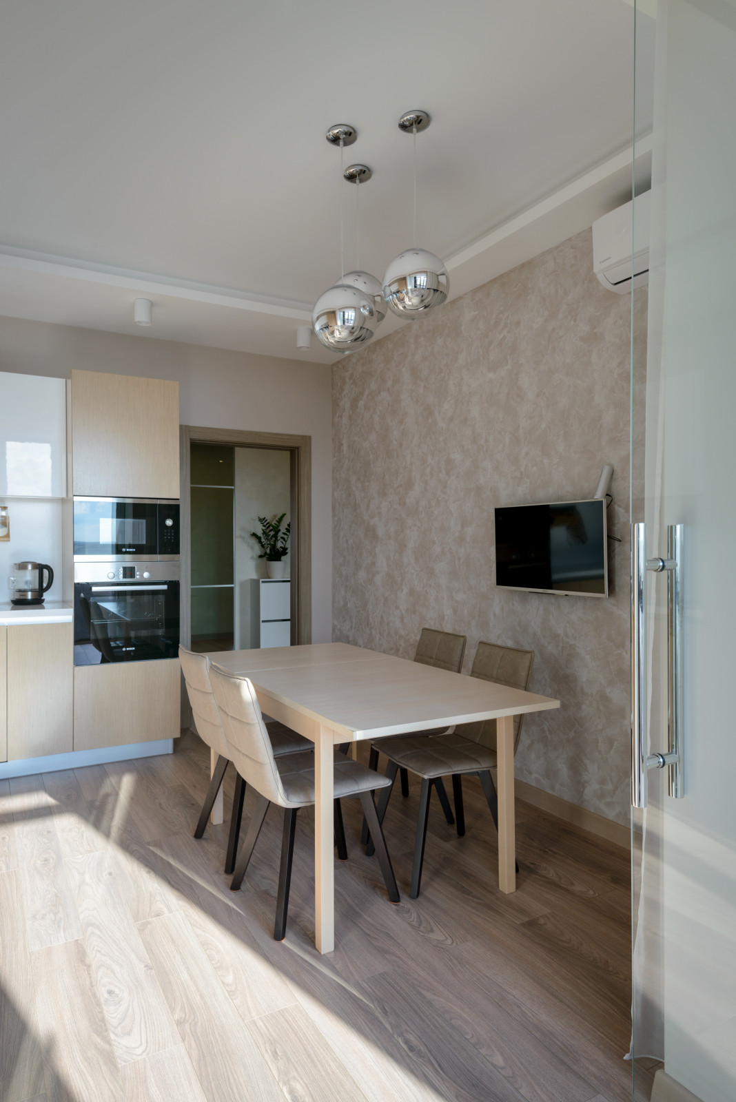 Двухъярусная квартира в стиле Экоминимализм