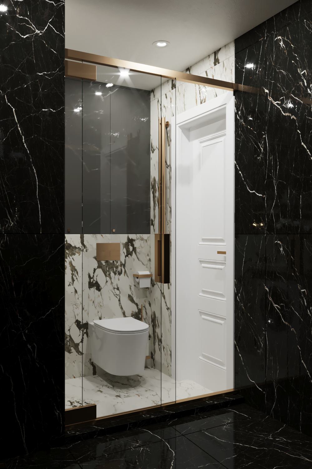 Дизайн проект однокомнатной квартиры в ЖК "Европейский" г. Тюмень