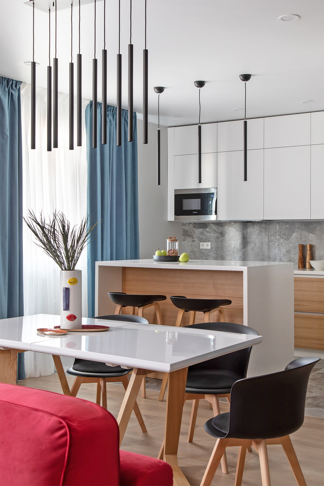 Гостиная-кухня