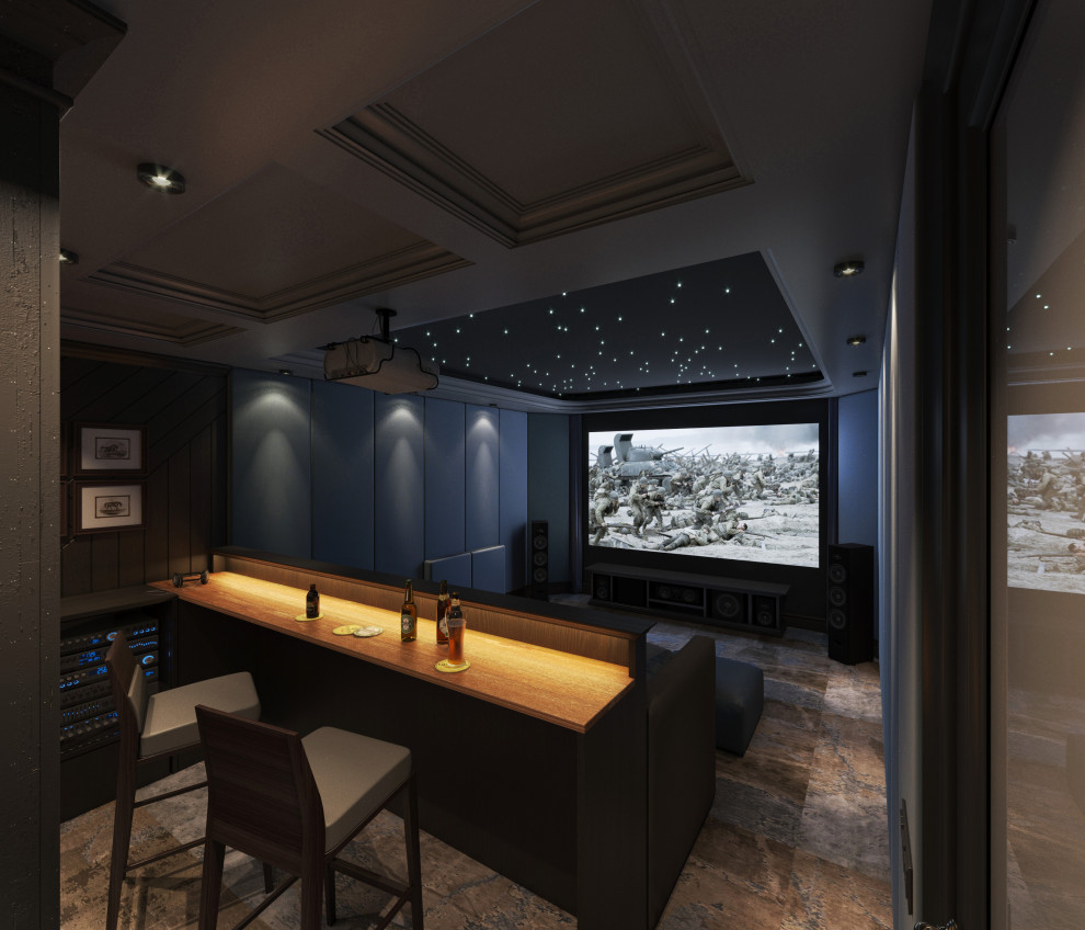 Интерьер частного жилого дома