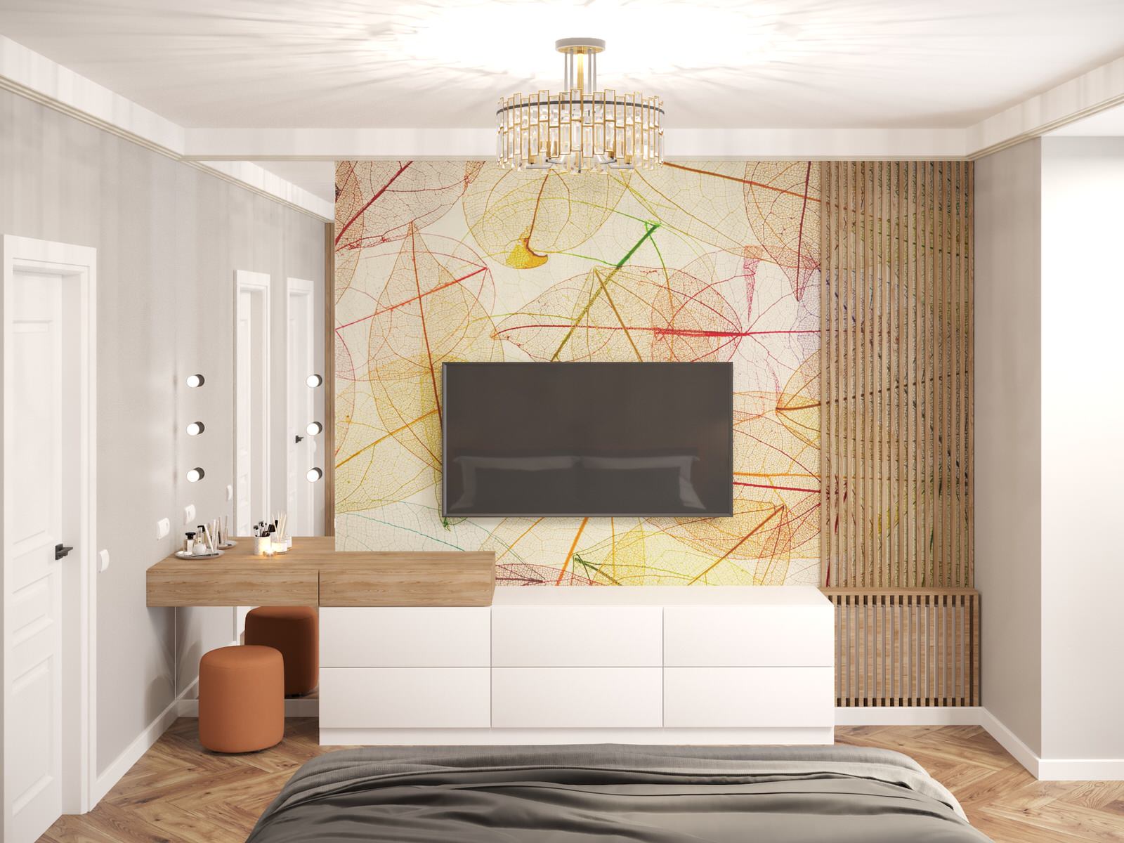 Дизайн проект спальни