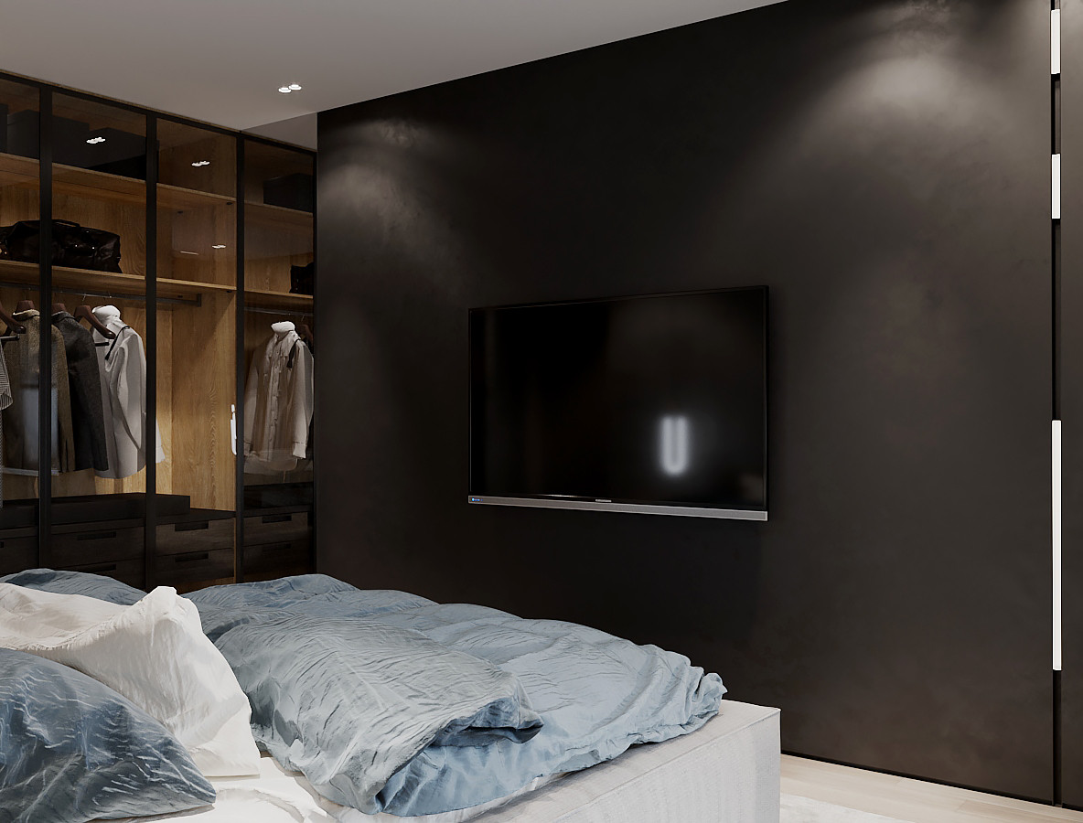 Дизайн-проект интерьера частного одноэтажного дома в Калининградской области