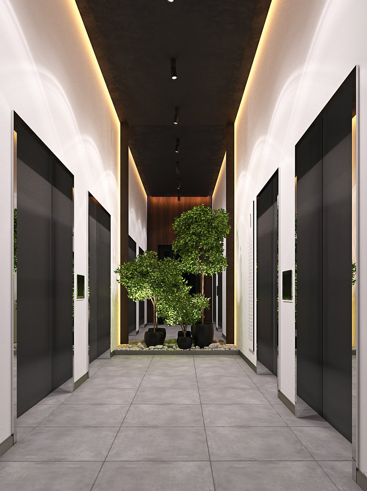 Дизайн МОП PR-9 ЖК ITOWER дом №1