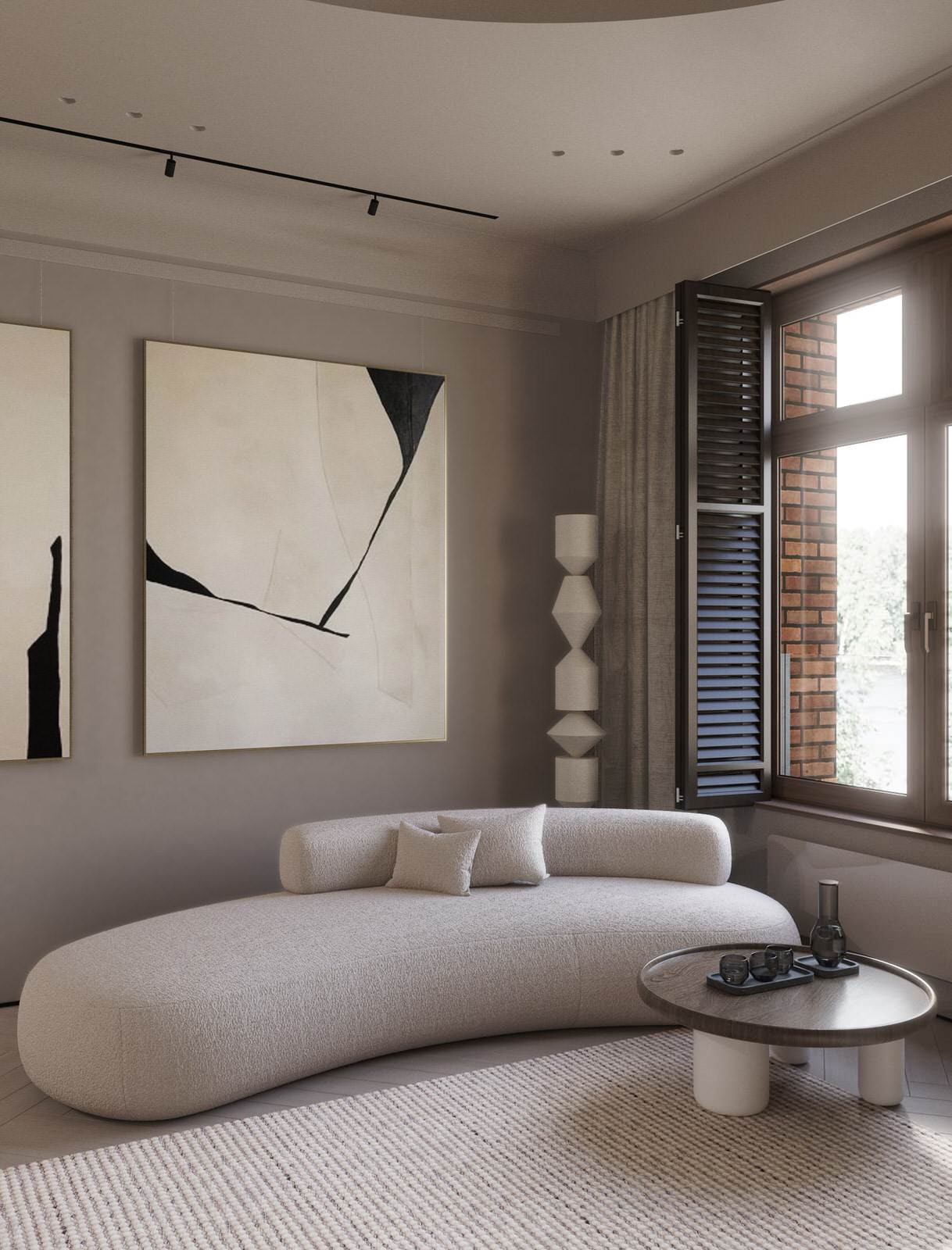 Дизайн-проект квартиры 200м², ЖК Neva Haus