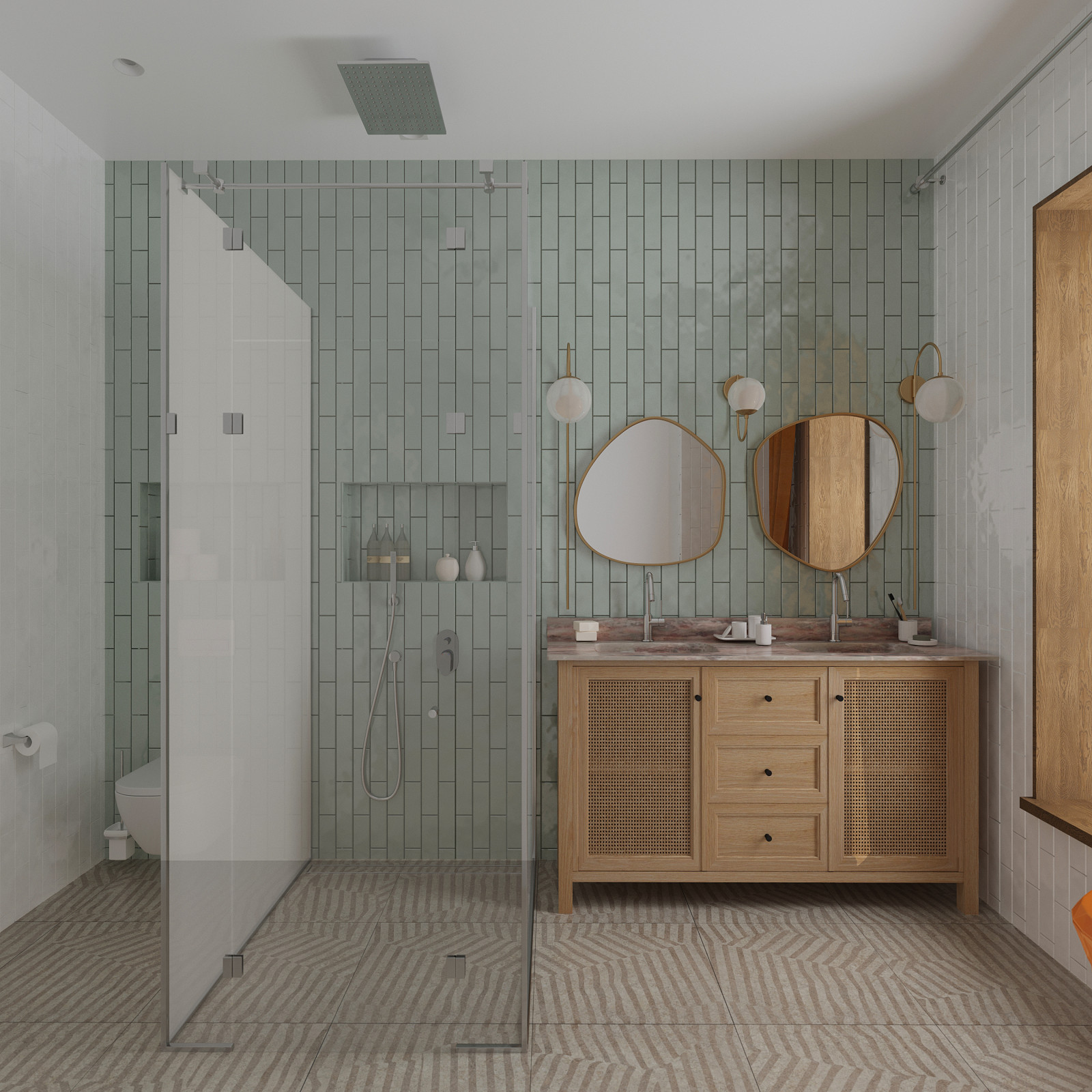 Ванная комната 2 варианта