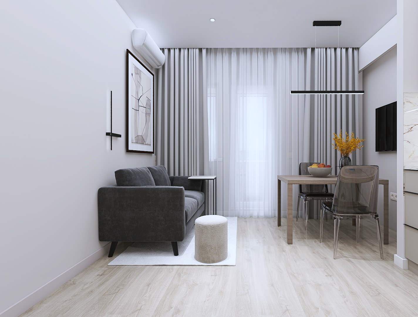 Квартира для мамы-альпинистки, сына и Льва