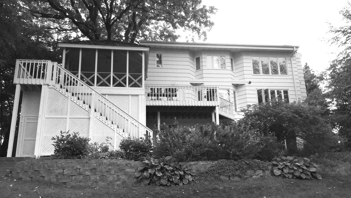 Проект недели: Крыльцо и терраса с видом на ручей в Миннесоте