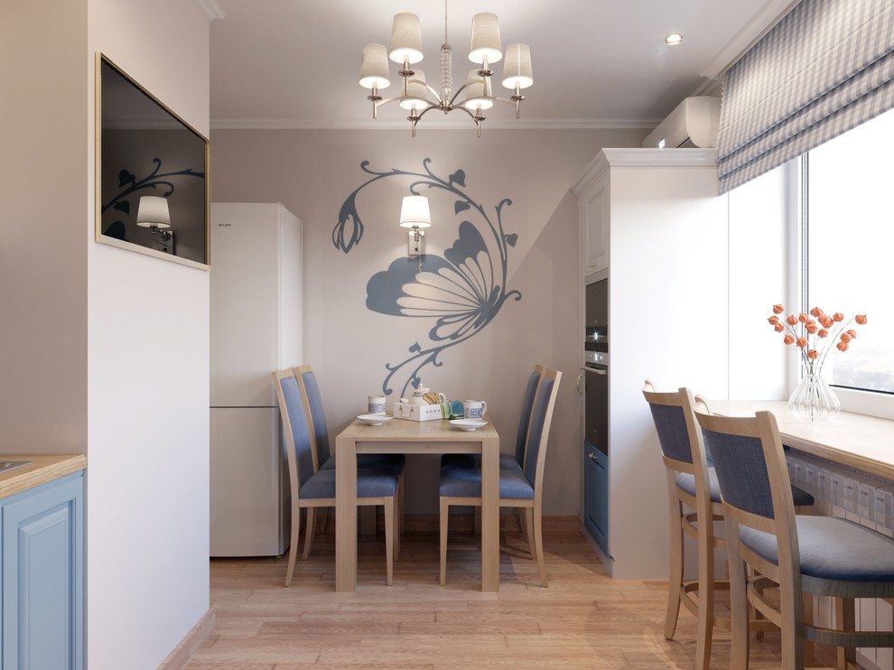 Дизайн проект трешки. Площадь 79.5м².