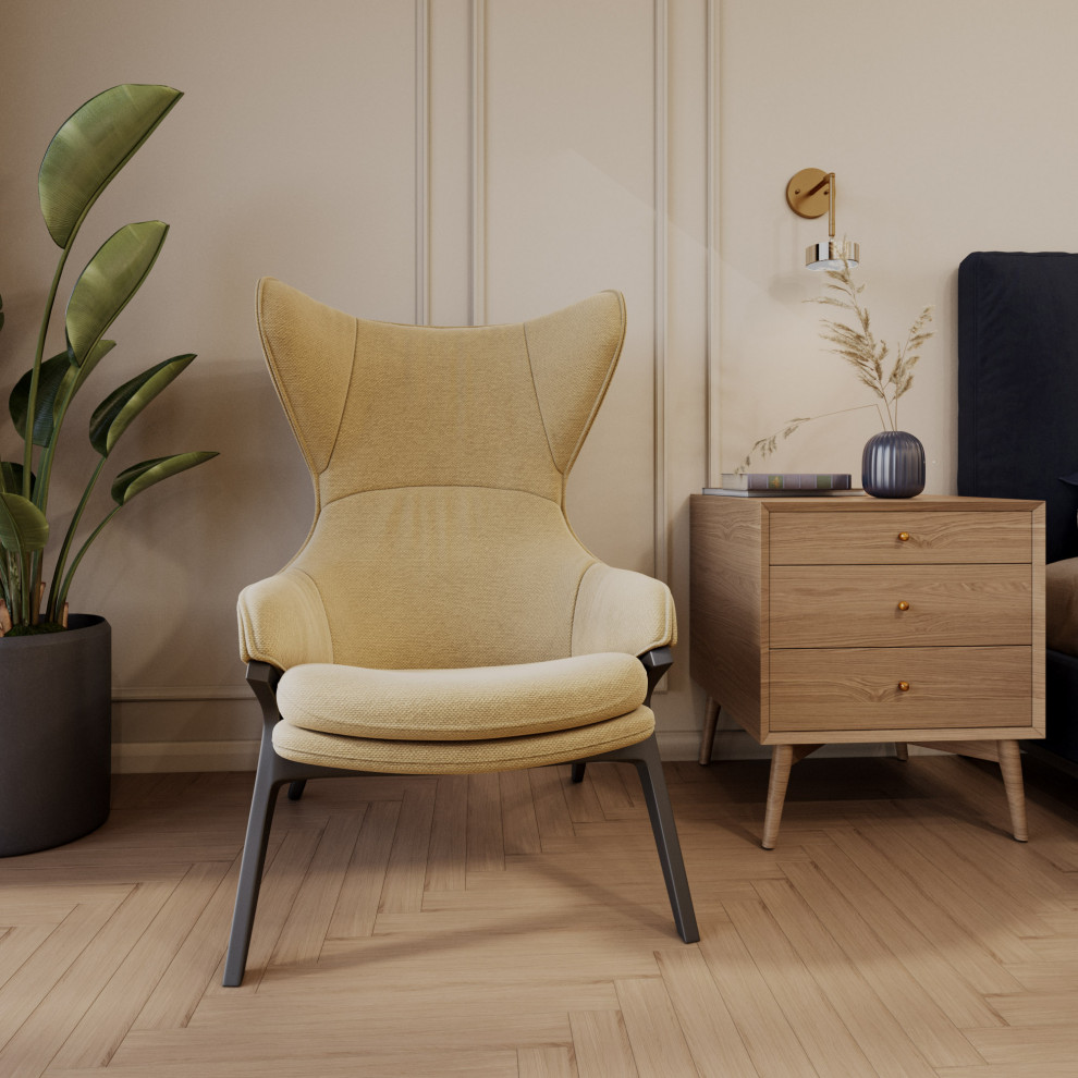 Визуализация кресла Cassina в интерьере