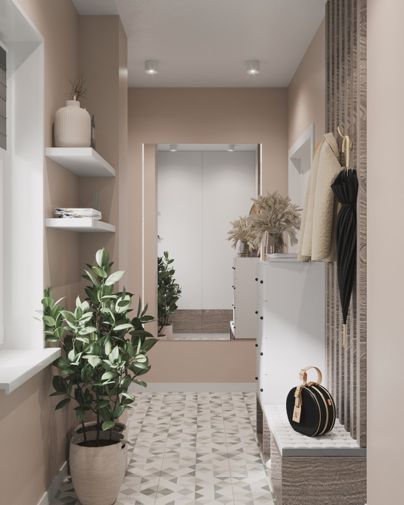 Обложка проекта: Кухня-гостиная-прихожая