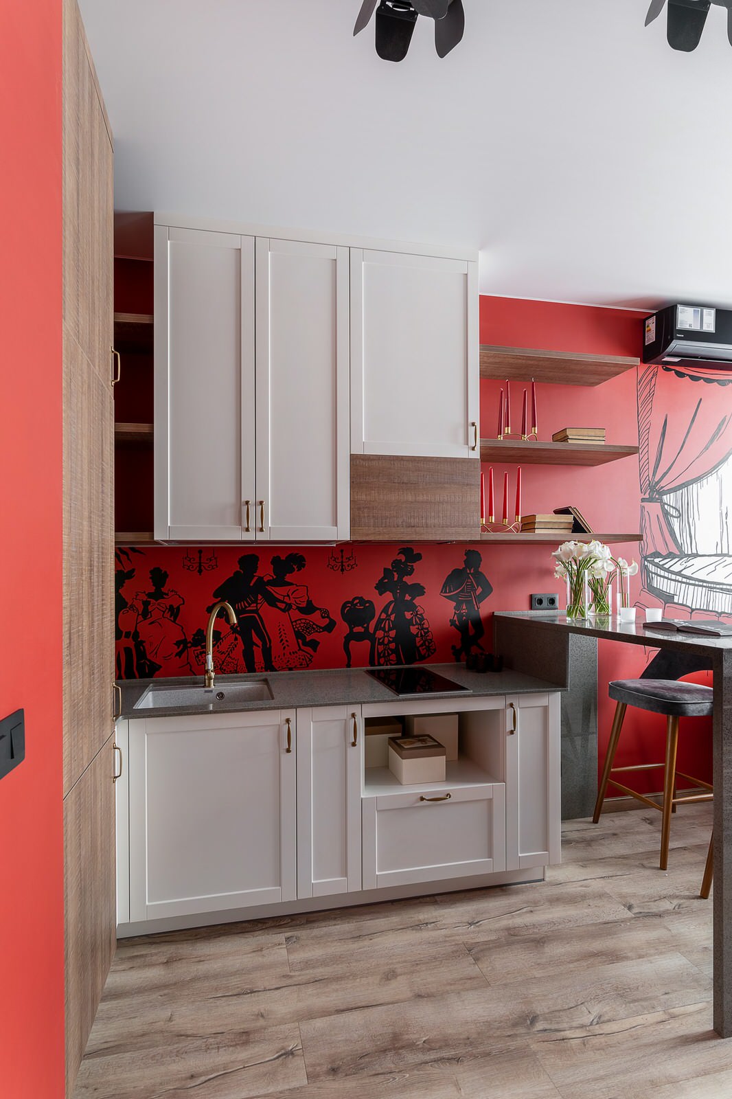 Реализованный дизайн проект квартиры ЖК "Театральный"