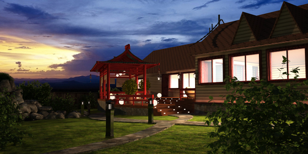 Баня в восточном стиле