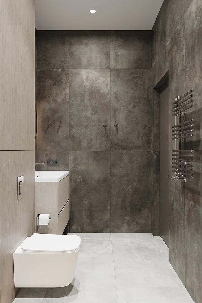 ЖК «Hide», квартира в стиле современный минимализм