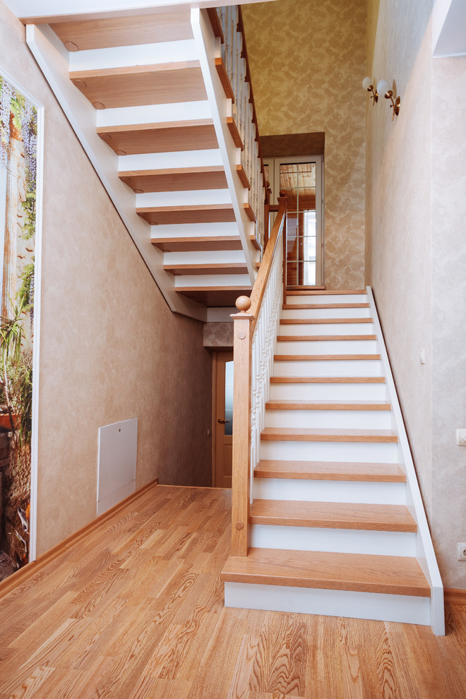 Деревянная лестница в д. Чандрово Чебоксарского района