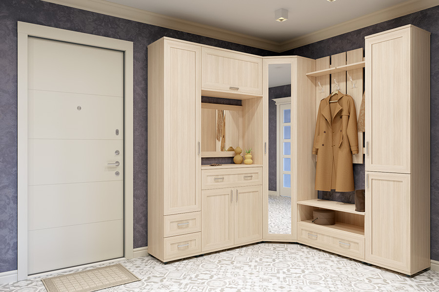 Обложка проекта: ПРИХОЖИЕ [готовые решения] №4