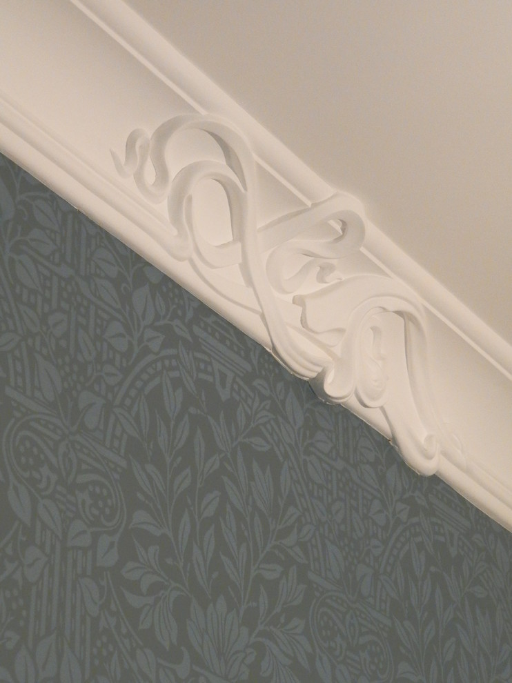 Наша лепнина в проекте с стиле модерн