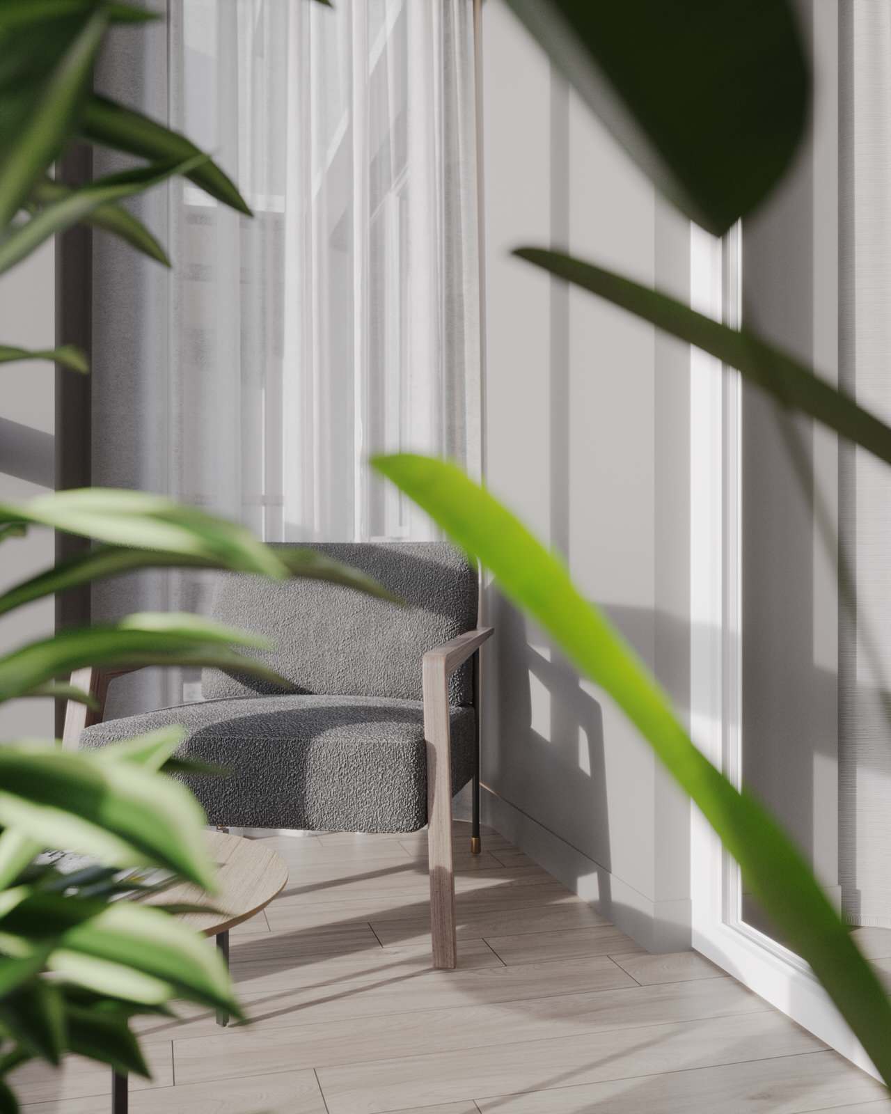 Двухкомнатная квартира с современным дизайном