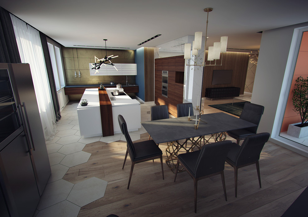 Проект квартиры на Нагатинском проезде