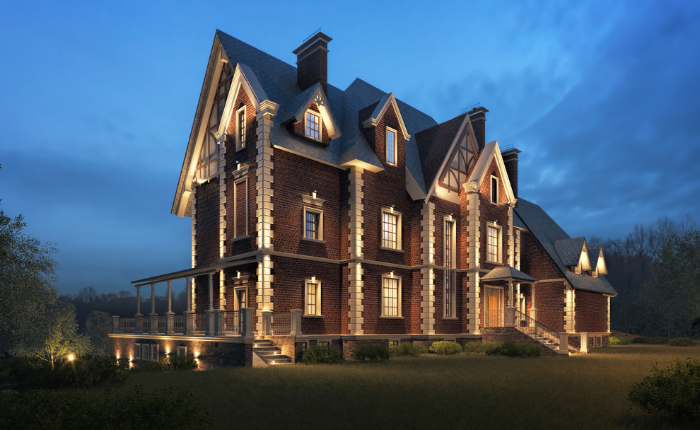 Частный дом | Архитектурно-художественная подсветка